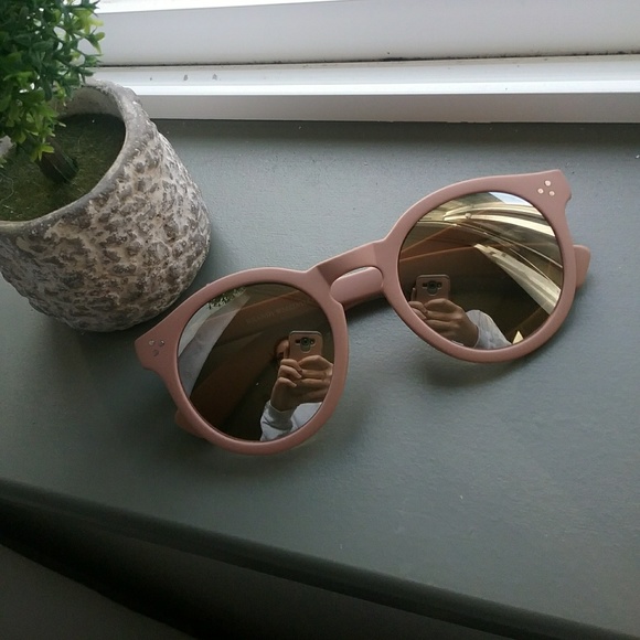 dusty pink sunglasses